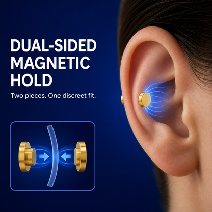 Anti-smoking ear magnet kit