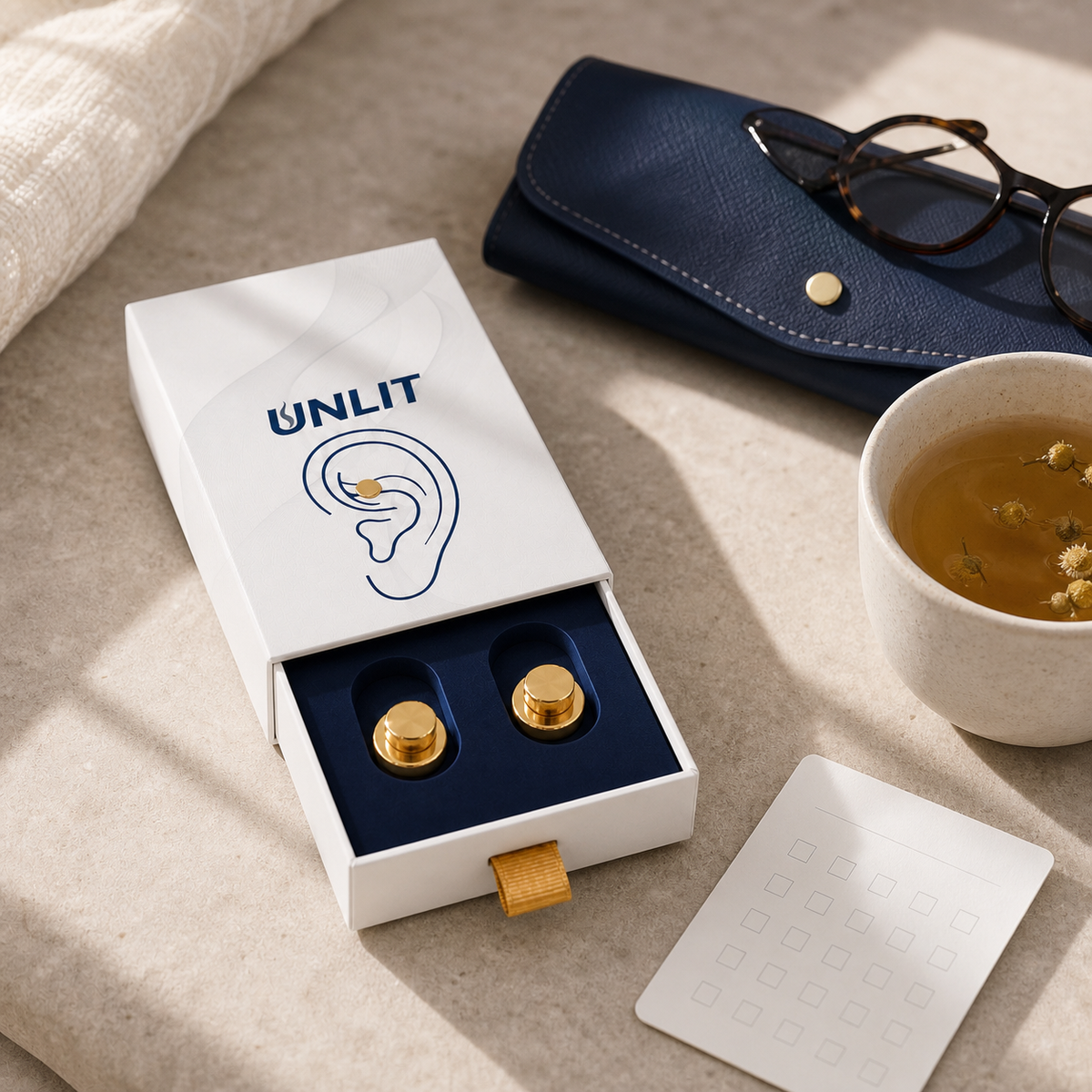 Anti-smoking ear magnet kit